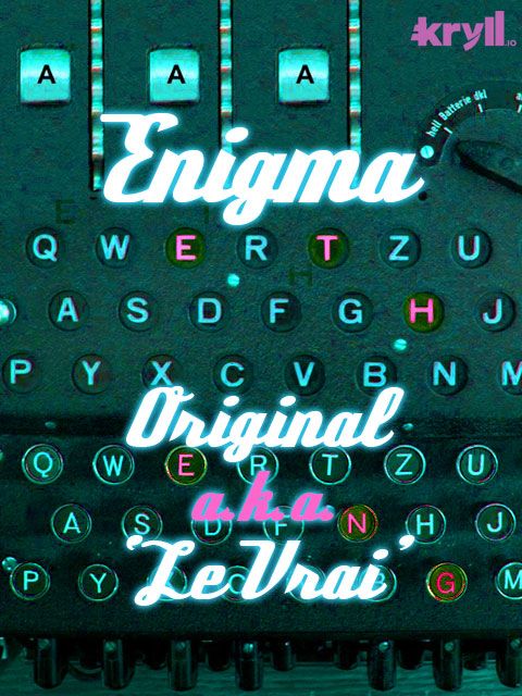 Enigma Original Kryll strategy poster